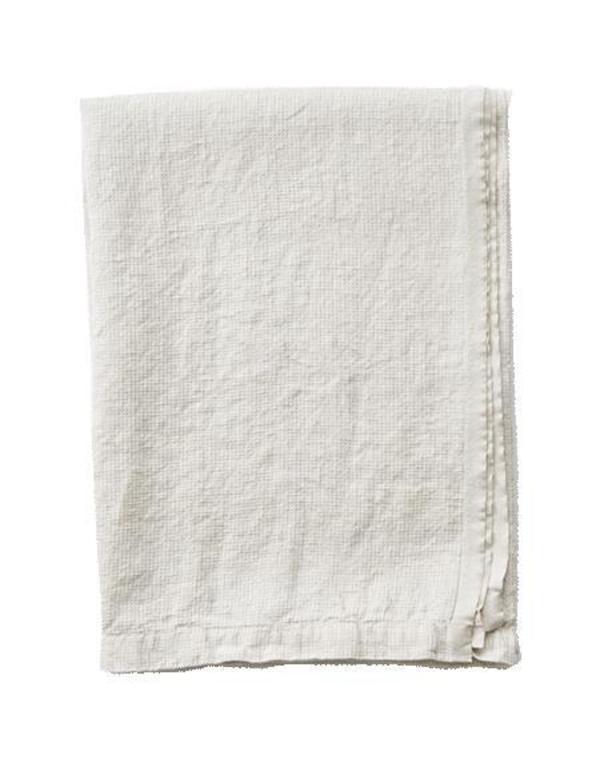 Fog Linen Work Waffle Linen Throw - Thumbnail 5