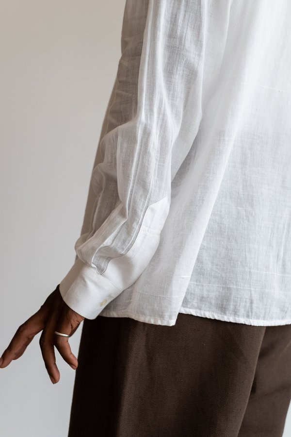 BODE BASE STRIPE HAVANA SHIRT