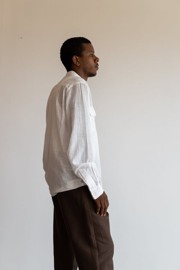 BODE BASE STRIPE HAVANA SHIRT