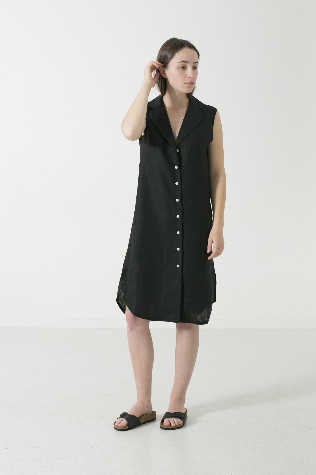 sleeveless shirt dress australia