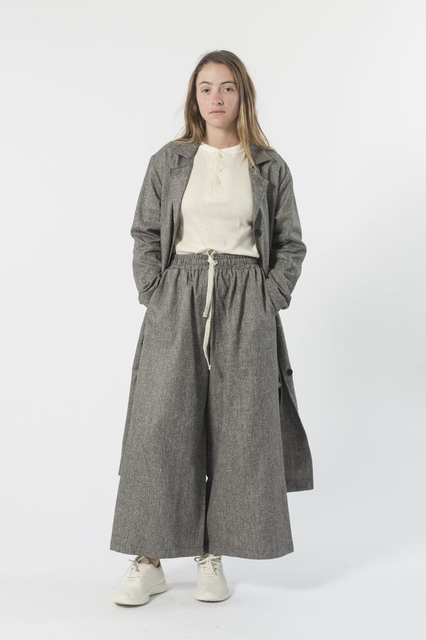 GOOD STUDIOS HEMP WOVEN DUSTER TRENCH GOOD STUDIOS HEMP WOVEN DUSTER TRENCH