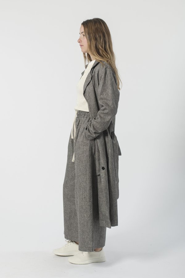 GOOD STUDIOS HEMP WOVEN DUSTER TRENCH GOOD STUDIOS HEMP WOVEN DUSTER TRENCH