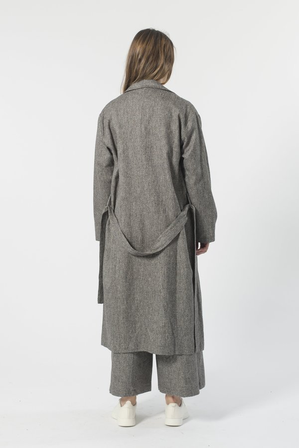 GOOD STUDIOS HEMP WOVEN DUSTER TRENCH GOOD STUDIOS HEMP WOVEN DUSTER TRENCH