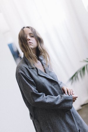 GOOD STUDIOS HEMP WOVEN DUSTER TRENCH GOOD STUDIOS HEMP WOVEN DUSTER TRENCH