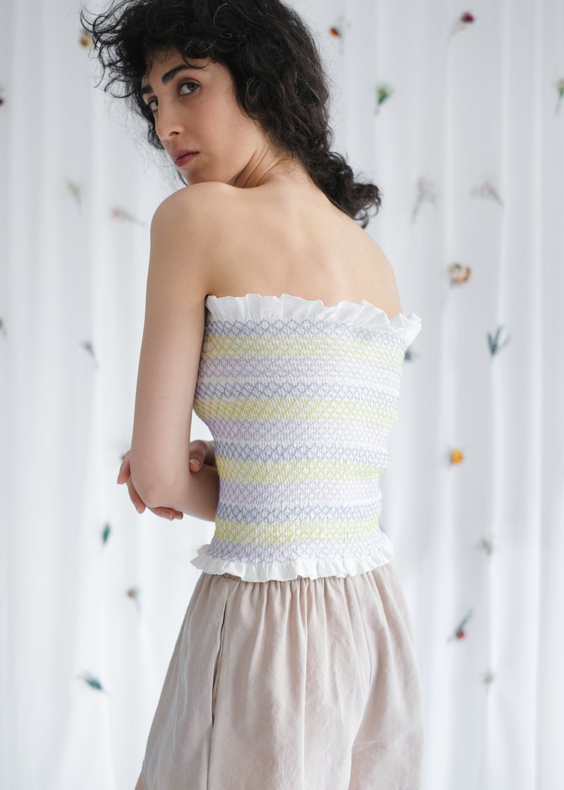 OhSevenDays Tuesday Tube Top - Multi Coloured