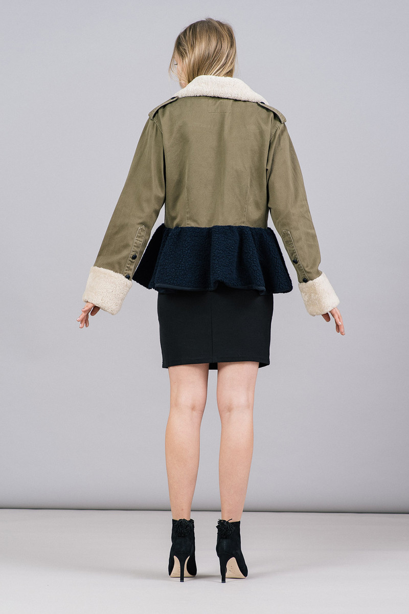 HARVEY FAIRCLOTHアウター Faux Fur Swing Bomber Jacket by Harvey Faircloth | Rent the