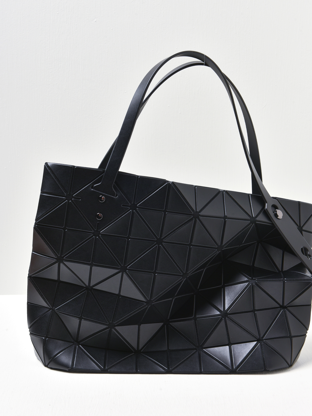 Bao Bao Issey Miyake Rock Matte Tote - Matte Black | Garmentory