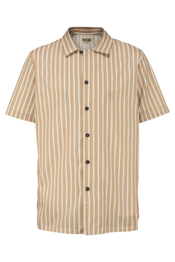 Madson MC FANTASIA SHORT SLEEVE SHIRT - BEIGE Madson MC FANTASIA SHORT SLEEVE SHIRT - BEIGE