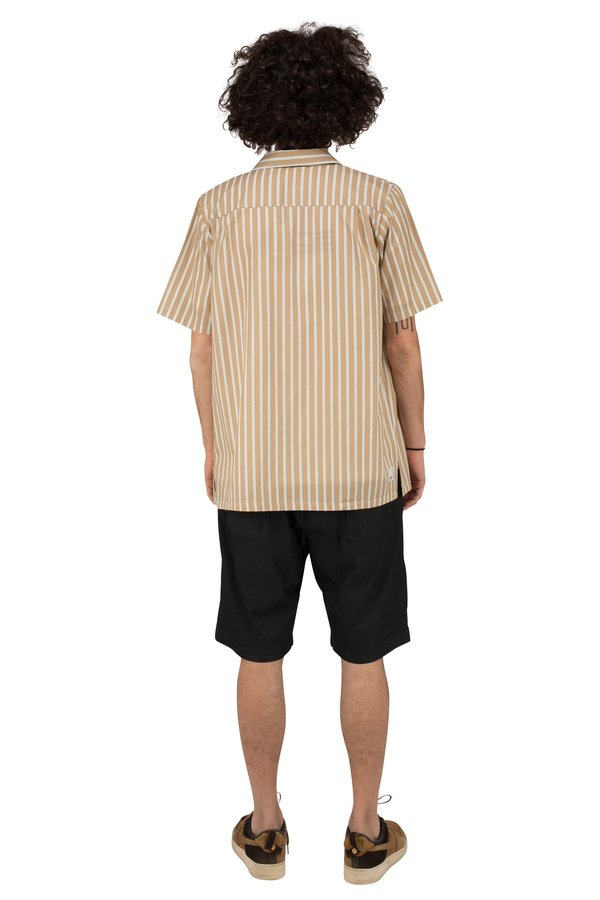 Madson MC FANTASIA SHORT SLEEVE SHIRT - BEIGE Madson MC FANTASIA SHORT SLEEVE SHIRT - BEIGE