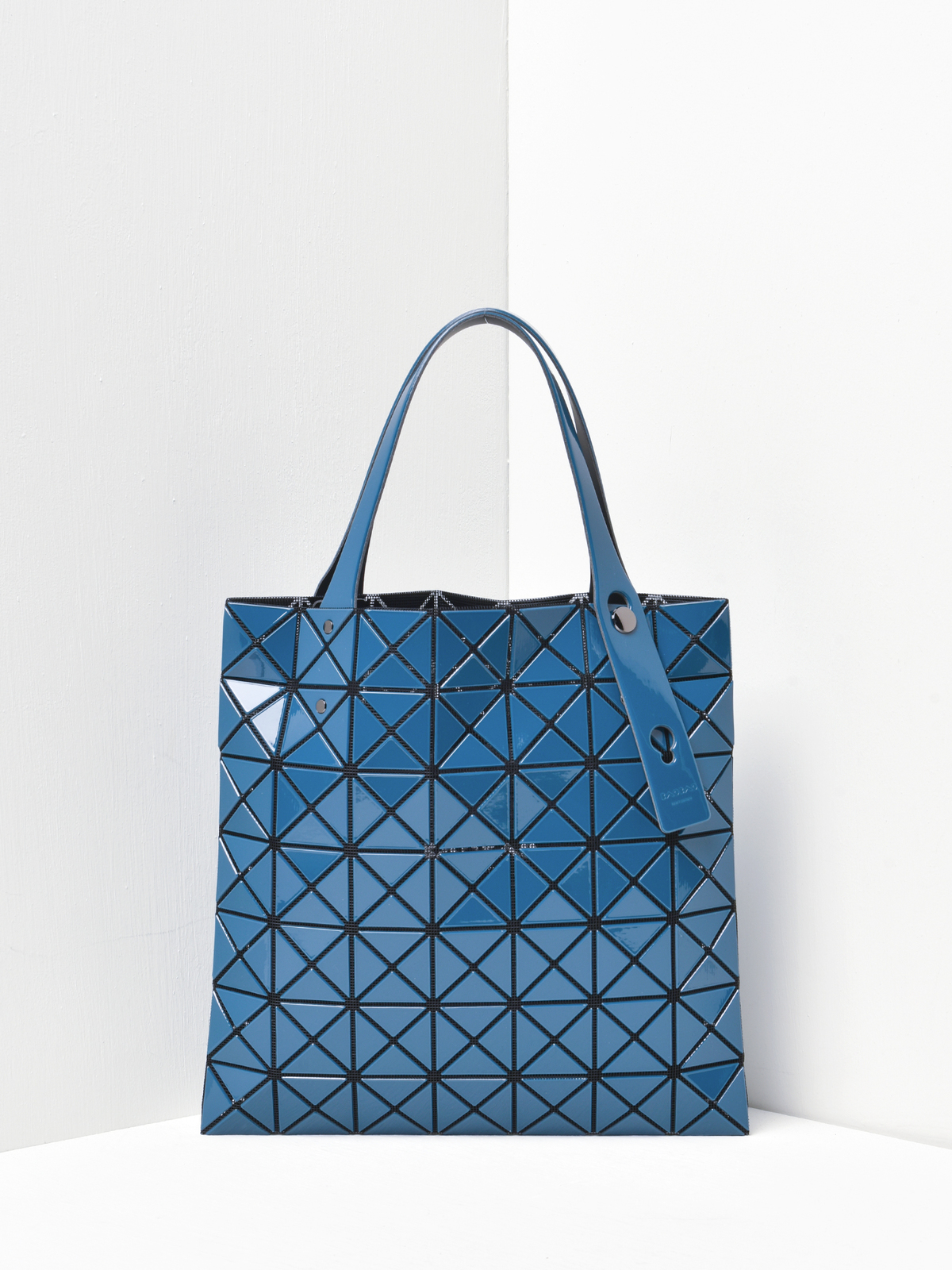Bao Bao Issey Miyake Prism Gloss Tote - Dark Blue | Garmentory