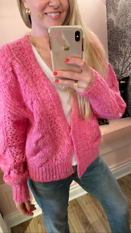 IRO 'Besty' Cable Cardigan | Garmentory