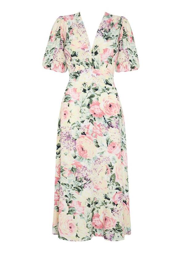 Failthfull Vittoria Midi Dress - Venissa Floral | Garmentory
