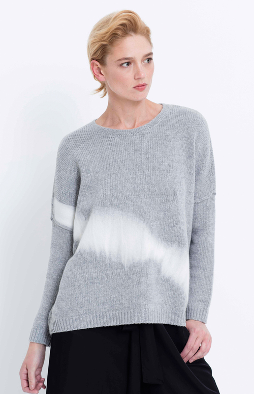 Elk Grey Felted Sweater Elk Grey Felted Sweater