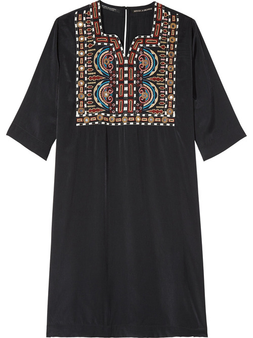 Maison Scotch Relaxed Silky Dress Maison Scotch Relaxed Silky Dress