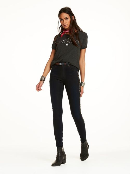 Maison Scotch Bandana T-Shirt Maison Scotch Bandana T-Shirt