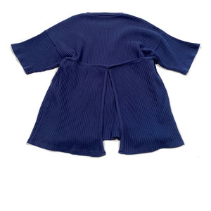 Baserange Shaw Tee - Navy Rib Fleece | Garmentory