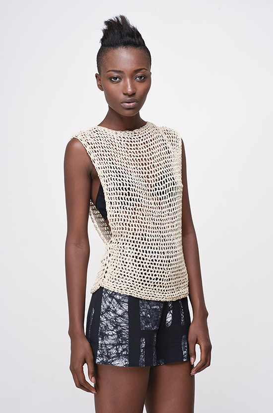 Osei-Duro Linia crochet tunic Osei-Duro Linia crochet tunic