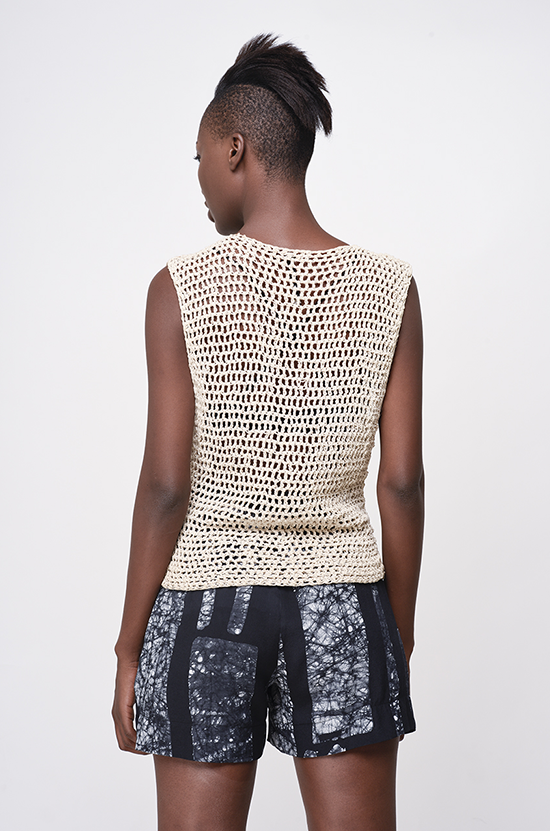 Osei-Duro Linia crochet tunic Osei-Duro Linia crochet tunic