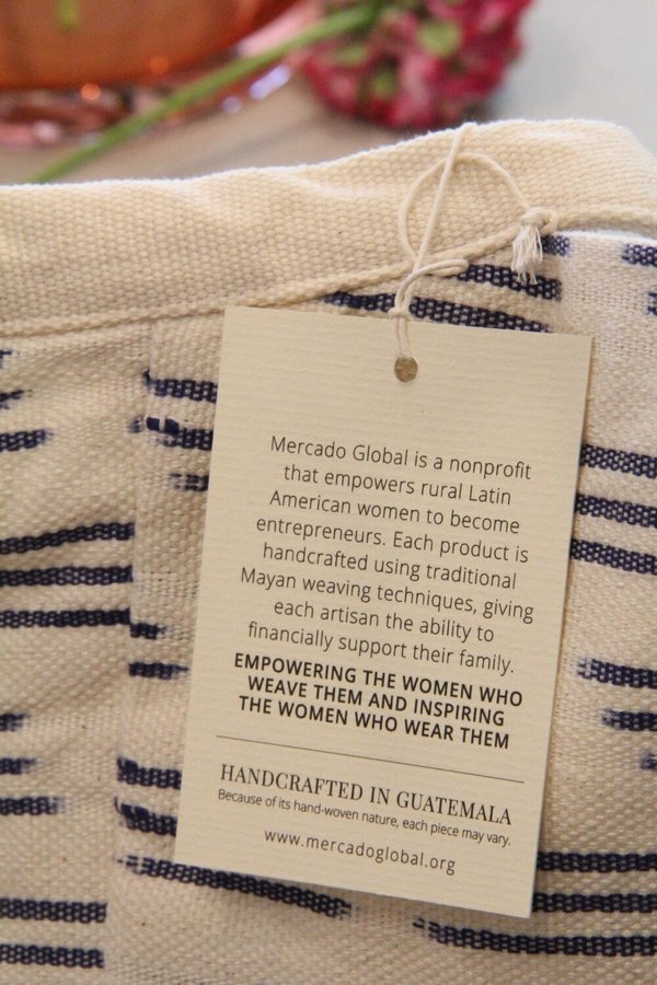 Mercado Global handwoven Rosa Tote - Deep Sea Jasper Mercado Global handwoven Rosa Tote - Deep Sea Jasper