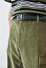 Pop Trading Company Corduroy Cargo Pants - Hunting Green - Thumbnail 3