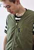 Pop Trading Company Harold Reversible Vest - Hunting Green - Thumbnail 12