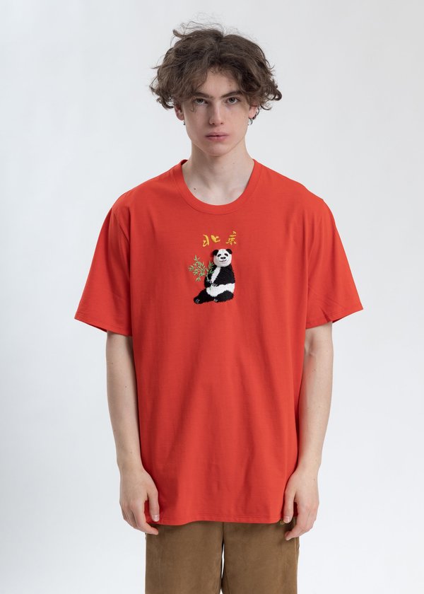 Doublet Puppet Animal Embroidery T-Shirt - Black | Garmentory