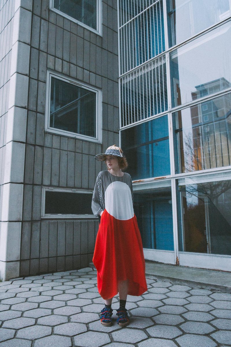 HENRIK VIBSKOV Ion Dress - Red/White | Garmentory