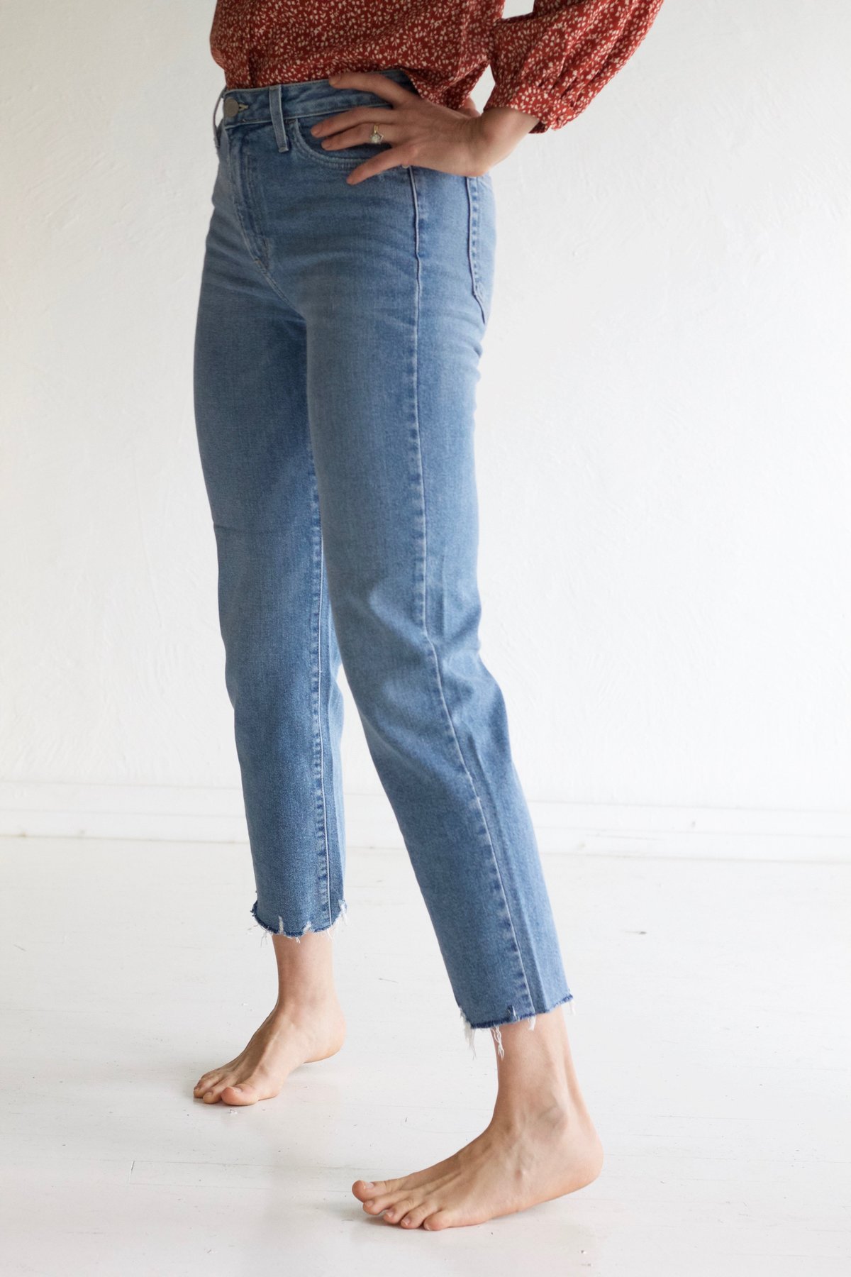 Just Black - Classic Straight Jean Light Denim