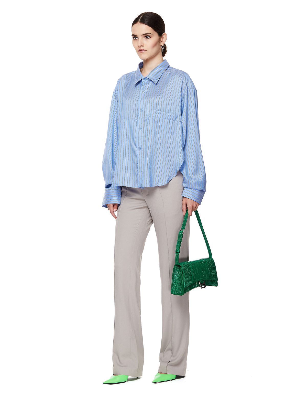 Balenciaga Camera Bag Outfit Balenciaga Leather Hourglass Sling Bag