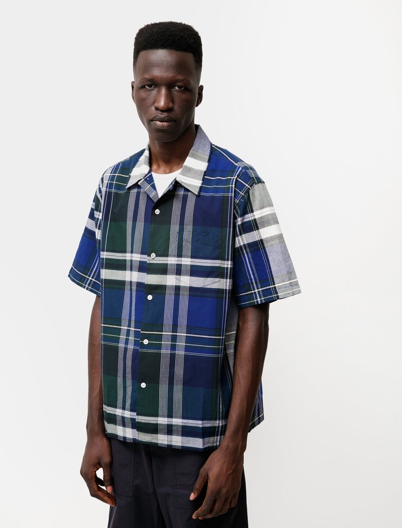 Norse Projects Carsten Madras Shirt - Dark Navy Norse Projects Carsten Madras Shirt - Dark Navy