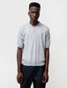 Niuhans Fine Gauge Cotton Polo Sweater - Glacier - Thumbnail 1