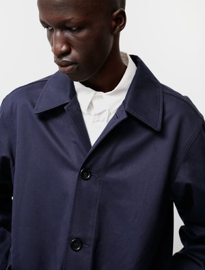 James Coward Ganz Worker Jacket - Navy Drill | Garmentory