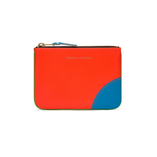 Comme des Garçons Small Zip Pouch SA8100SF - Orange Comme des Garçons Small Zip Pouch SA8100SF - Orange