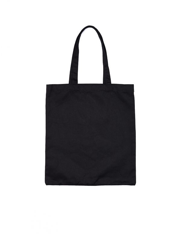 Maison Margiela Stereotype Cotton Shopper Bag - Black | Garmentory