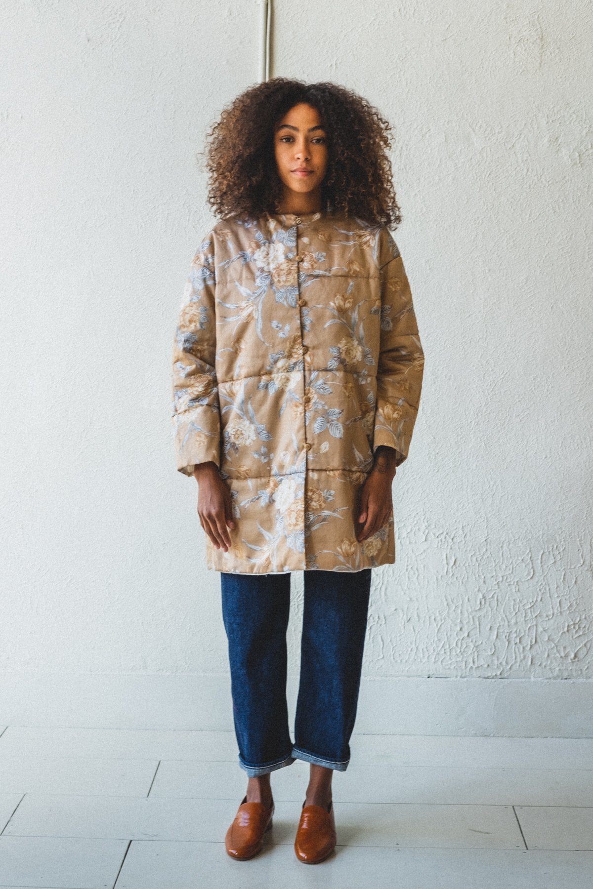 Antipast Coat - Rose Printed - Image 1 of 5