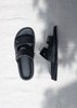 Kyma Lakki Footbed Sandals - Black - Thumbnail 1