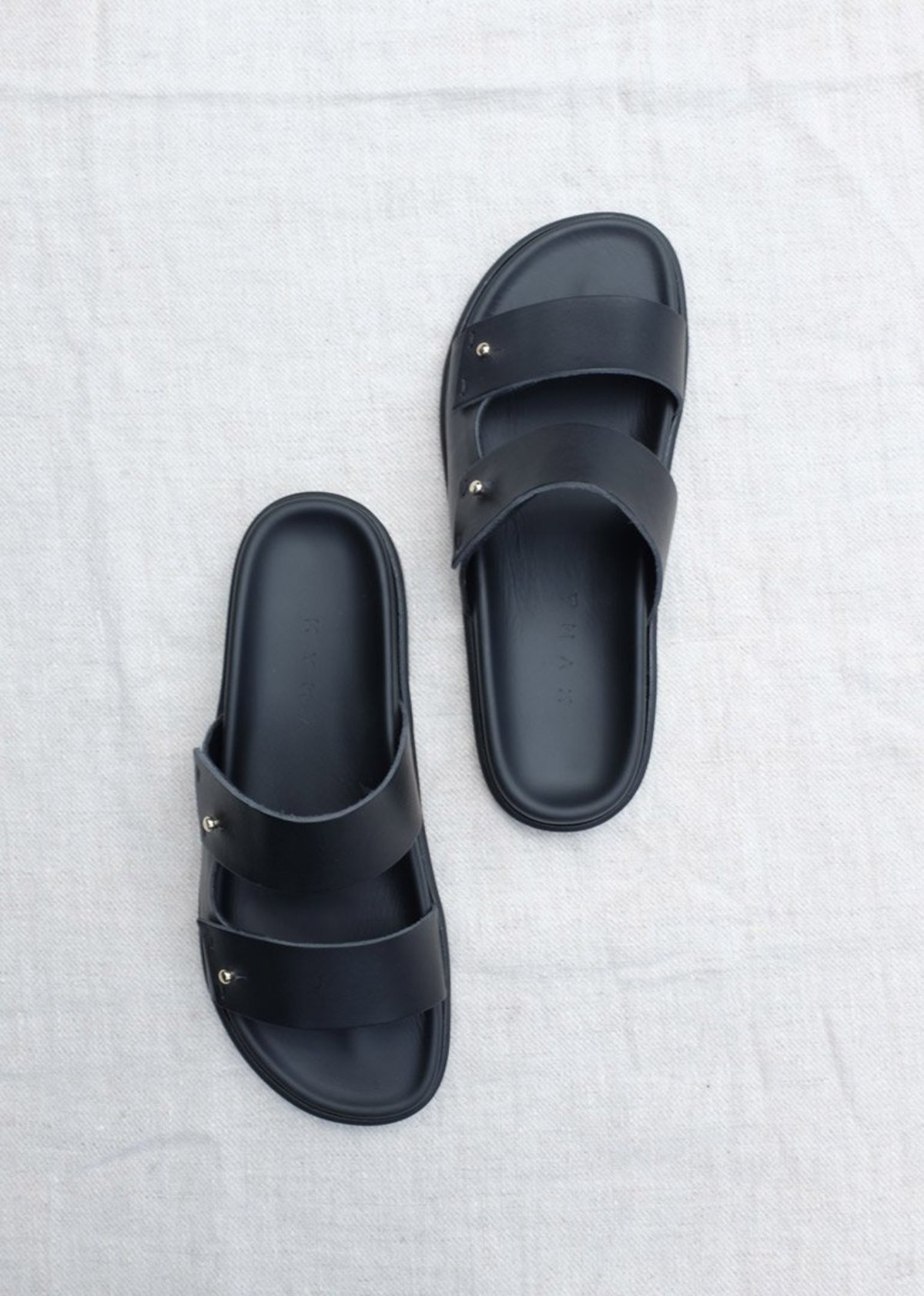 Kyma Lakki Footbed Sandals - Black - Image 4 of 6