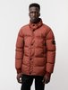 Stone Island Garment Dyed Crinkle Reps Real Down Jacket - Dark Burgundy - Thumbnail 1