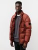 Stone Island Garment Dyed Crinkle Reps Real Down Jacket - Dark Burgundy - Thumbnail 5