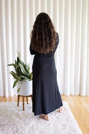 Rachel Pally Jersey Mid-Length Stormy Dress in Black | Garmentory Rachel Pally Jersey Mid-Length Stormy Dress in Black | Garmentory