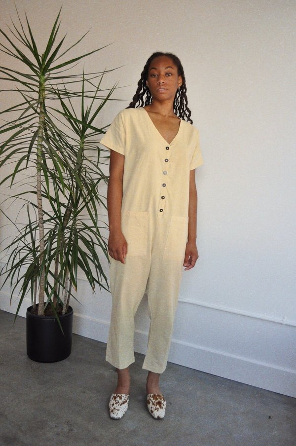 Happy French Gang Jumpsuit - Champagne Happy French Gang Jumpsuit - Champagne