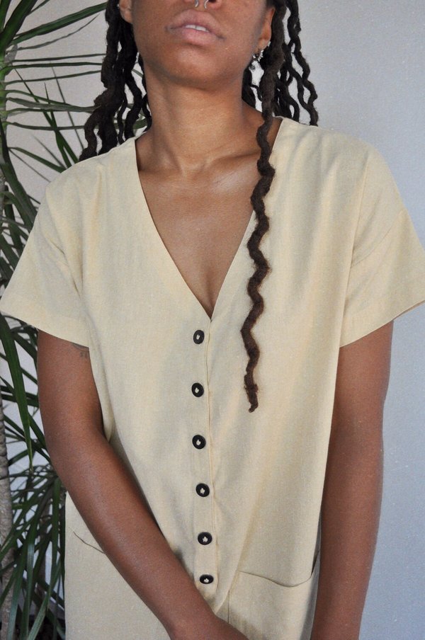 Happy French Gang Jumpsuit - Champagne Happy French Gang Jumpsuit - Champagne