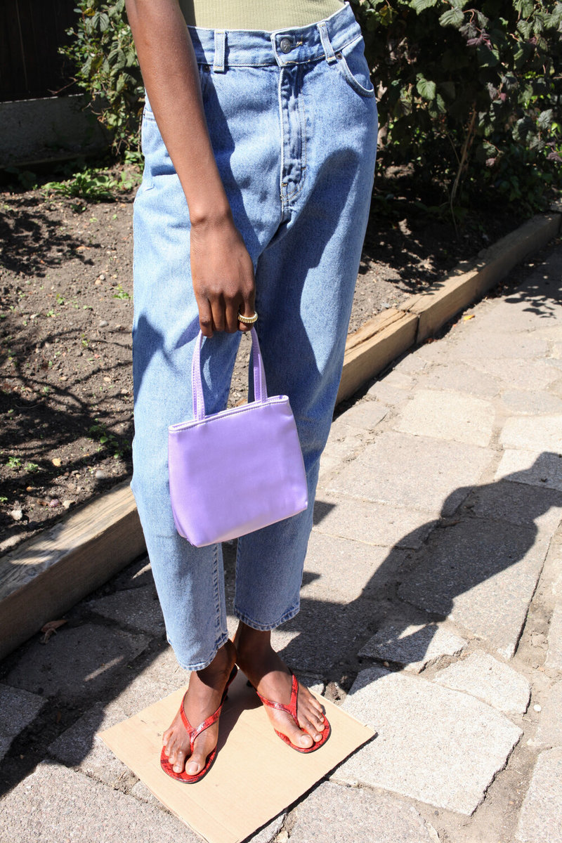 ★hai★ Little Silk Bag Lilac Hai — Little Silk Bag in Lilac
