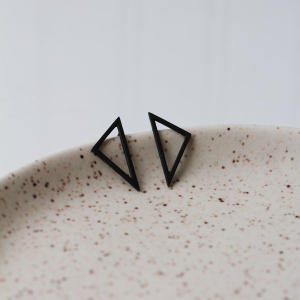 Pilar Agueci Boucles Carson Oxydée Pilar Agueci Boucles Carson Oxydée