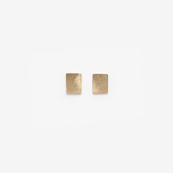Pilar Agueci Boucles Chip - Or Jaune 14k Pilar Agueci Boucles Chip - Or Jaune 14k