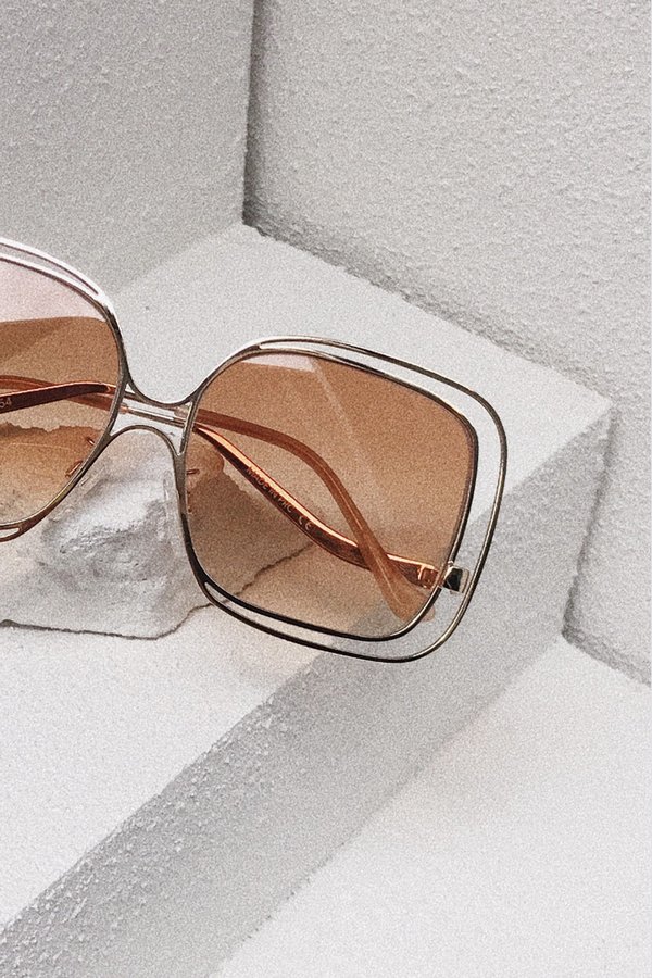 Velvet Canyon Studio 54 Sunglasses - Peach | Garmentory display picture 2