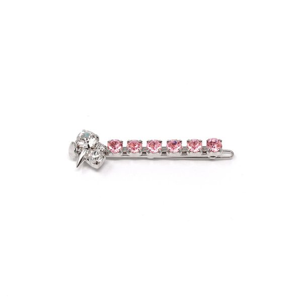 Joomi Lim Crystal & Spike Hair Clip - Rhodium/Pink/Crystal Joomi Lim Crystal & Spike Hair Clip - Rhodium/Pink/Crystal