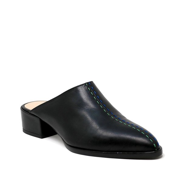 Sylven New York CASS Mules - black leather Sylven New York CASS Mules - black leather