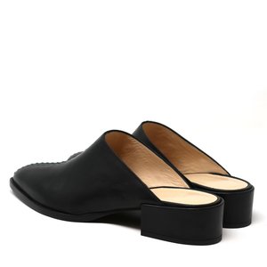 Sylven New York CASS Mules - black leather Sylven New York CASS Mules - black leather