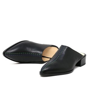 Sylven New York CASS Mules - black leather Sylven New York CASS Mules - black leather
